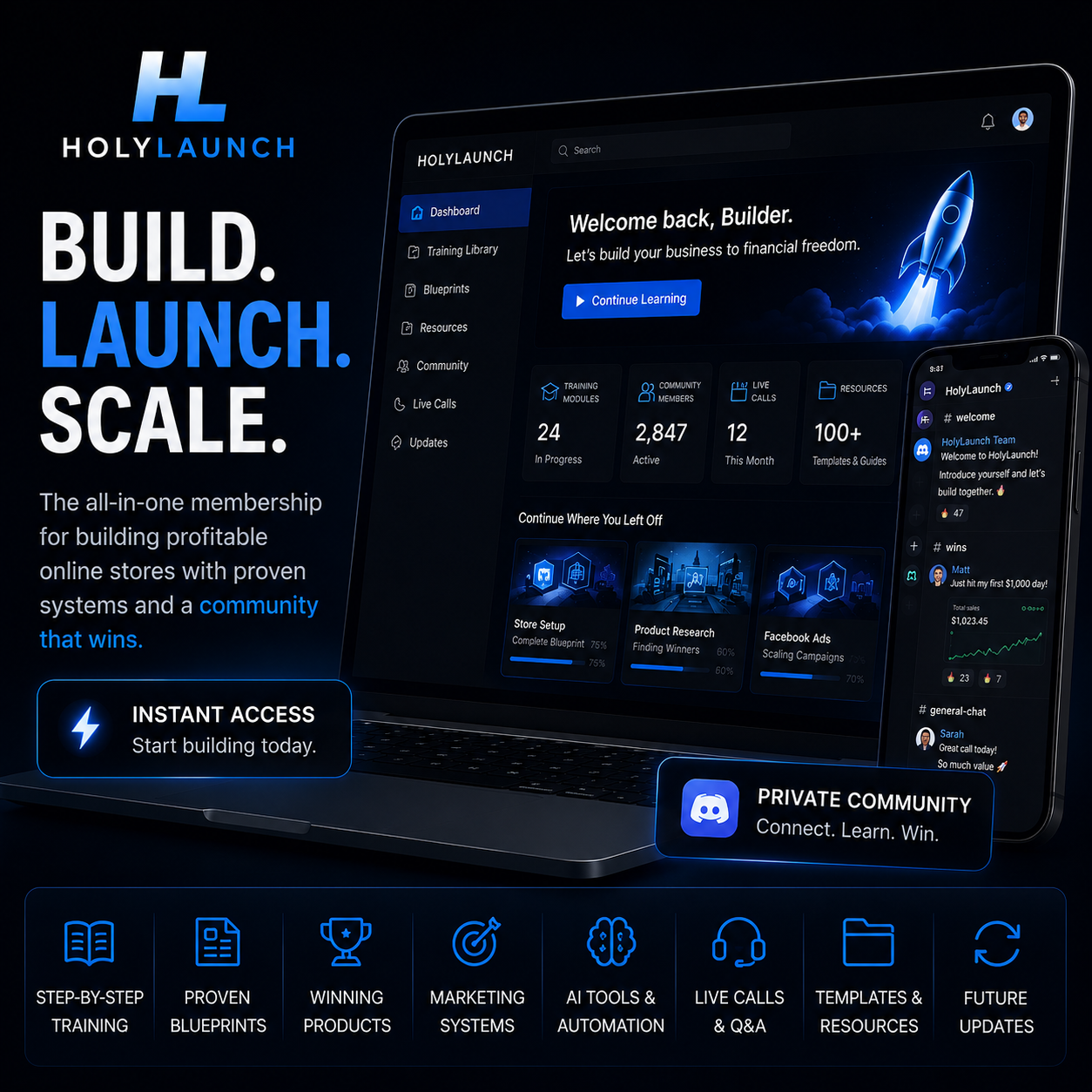 HolyLaunch Membership