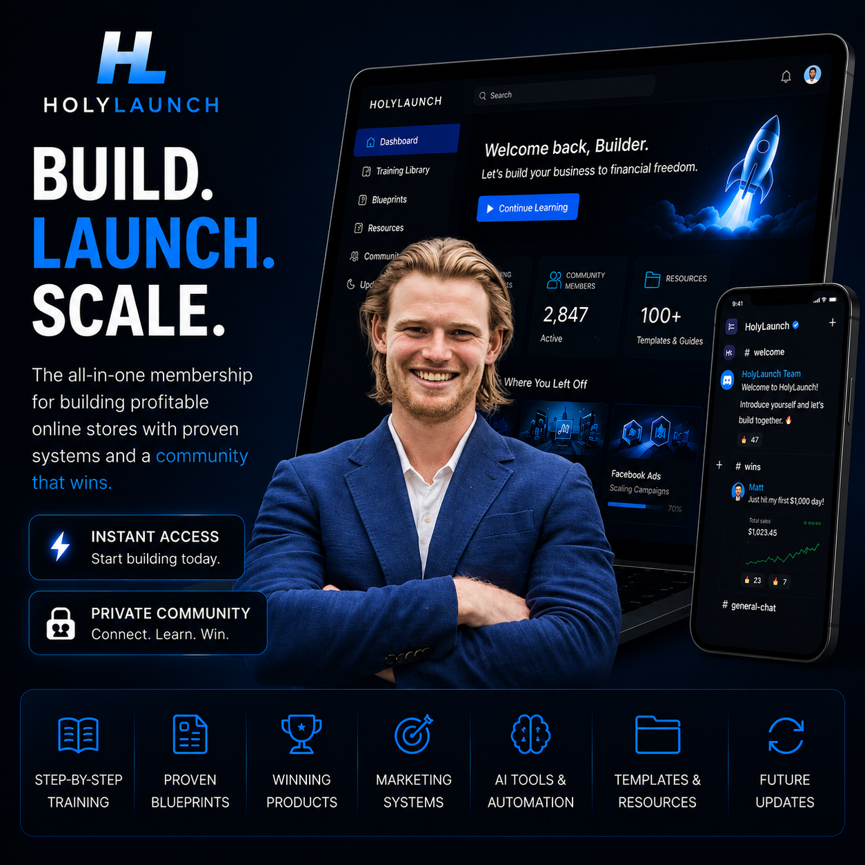 HolyLaunch Membership